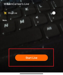 start a clapper live without followers